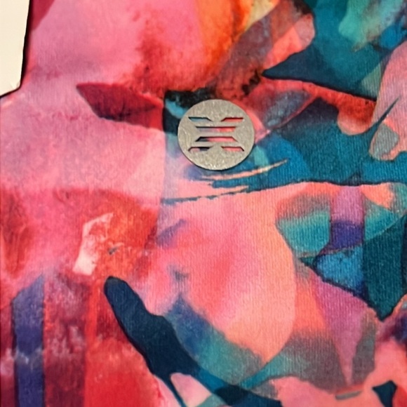 RBX Ankle length XS floral leggings with pockets - Picture 9 of 9